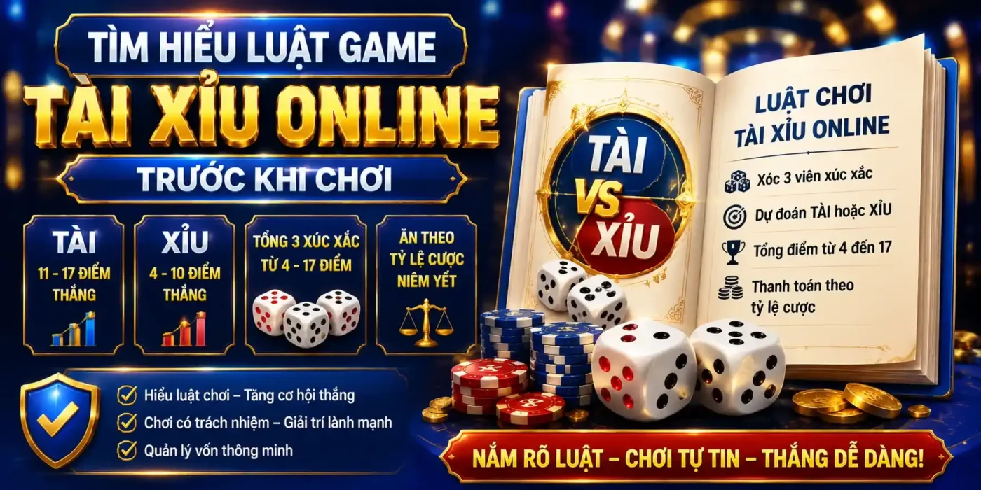 Tìm hiểu luật game Tài Xỉu Online trước khi chơi